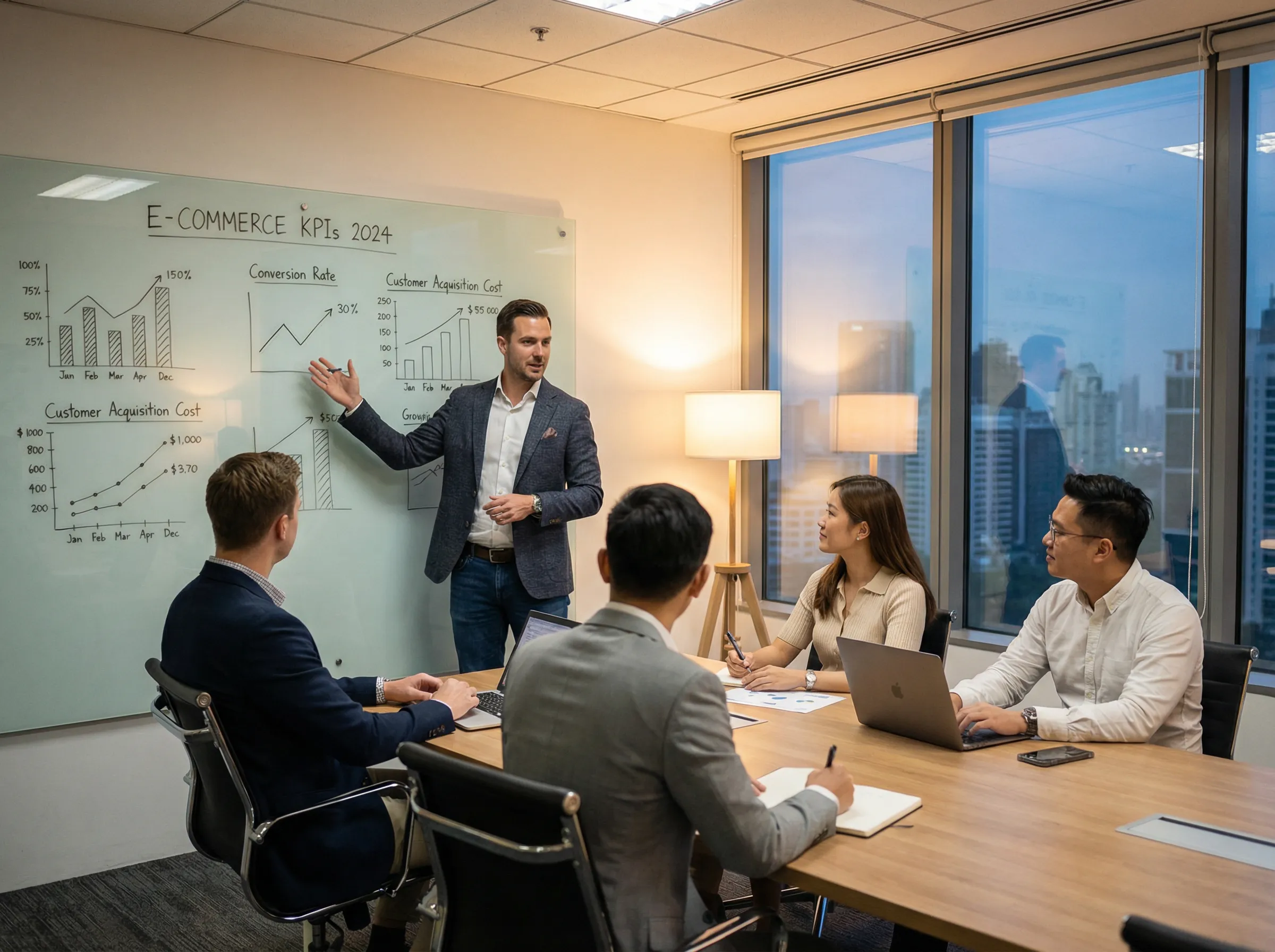 E-Commerce Strategie-Meeting